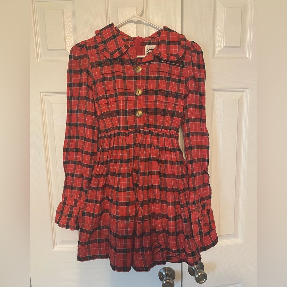 NWOT plaid mini dress twee Lolita Y2K